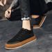 New Autumn And Winter High-top Cotton Shoes, Casual Shoes, Trendy Shoes, And Board Shoes_vogvips.com