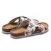 Rui Foot Slippers Women Trendy Cork Beach Korean Style Toe Post Couple Leather Sandals For Men Summer_vogvips.com