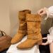 2025 Autumn Winter New Thick Heel Slimming Pointed Toe Belt Buckle Over-the-Knee Boots For Women_vogvips.com