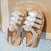 Kids' Shoes Summer New Fashion Little Girl Woven Princess Shoes Children's Soft Bottom Beach Shoes Trendy_vogvips.com