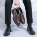 New Fashion Genuine Leather Tassel Business Casual Loafer Shoes For Men Black Business Formal Leather Shoes For Daily Office Casual Men's Shoes For Dr_vogvips.com