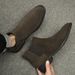 Martin Boots Men's High-top Velvet Men's Chelsea Boots Tide Increases Medium-top Men's Boots_vogvips.com