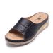 Slippers Women's Car Line Anti Slip Lightweight Slope Heel Thick Sole Cool Straight_vogvips.com