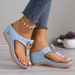 In-stock Summer New Thong Wedge For Women, And Style Beach Casual_vogvips.com