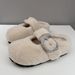 Designer Elevated French Crystal Headband Slippers With Open Toe, Fur Trim, Casual Style, Women’s FootwearThick Sole For Outdoor Wear_vogvips.com