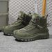 2026 New Outdoor Boots Men's High Top Thick Bottom Tactical Large Size 47 Hiking Sports Workwear Shoes 48 Casual Style_vogvips.com