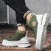 European Warm Series 2025 High-Top Autumn New Men's Canvas Yellow Work Mid-Calf Martin Boots_vogvips.com
