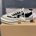 Wu Jianhao Style Beggar Canvas Half Men's Women's Shoes Frayed Edge Trendy Thick Sole Height Increasing Casual Snea_vogvips.com