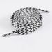 Shoe Accessories with a width of 1.5cm and trendy woven colorful wave pattern OLD ORDER exaggerated shoelaces_vogvips.com