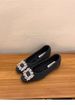 French-style Plush Ankle Boots For Women, New 2026 Autumn/winter Style, Square Toe, Low Cut_vogvips.com