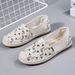 Women's 2025 New Style Fisherman Slip-On Lazy Flat Fashion Casual Old Beijing Cloth Shoes Wholesale_vogvips.com