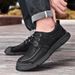 Leather Autumn New Top Layer Cowhide Men's Casual Breathable Non-Slip Soft Sole Low-Cut Business Formal Shoes_vogvips.com