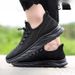 New Summer Mesh New Fly-knit Men's Breathable Hollow Sports Casual Walking Shoes, Non-slip_vogvips.com