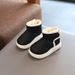 Boys' Cotton Shoes, Korean Style Girls' Walking Shoes, Short Leather Boots_vogvips.com