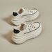 Chunky Sneakers Spring And Autumn Thick Sole 2025 New Trendy Casual Sports For Women Student Running Shoes_vogvips.com