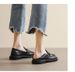 Soft Leather Small Leather Shoes Women's Work Soft-soled Shoes Loafers Women's Single Shoes Women_vogvips.com