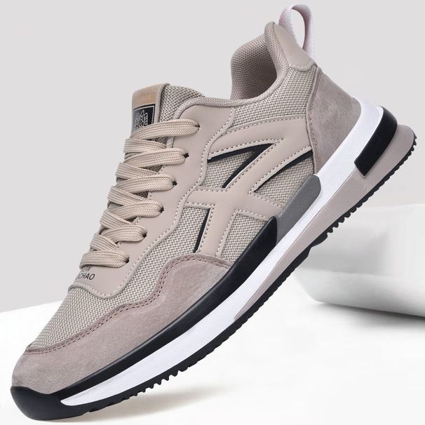 Men's Breathable Casual Sneakers - New Lightweight Dad Shoes With Soft Sole, Comfortable Walking Shoes For Running & Daily Wear_vogvips.com