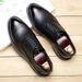 Men's Korean Style Pointed Toe Lace-up Thick-soled Business Formal Casual British Soft Leather Wedding Shoes 3018_vogvips.com
