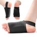 Arch Support Socks For Flat Feet & Fallen Arches – Gel Cushioned Orthopedic Foot Wrap (Black, Gray, Nude) – Relief For Overpronation & Foot Pain_vogvips.com