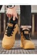 Winter High-top Retro Work Shoes For Men, Thick-soled And Extended Warm Ankle Boots_vogvips.com