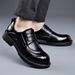 2026 Summer New Hollow Shoes For Men, Business Formal Versatile Casual Breathable Genuine Leather Perforated Men's_vogvips.com