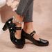 2026 Spring New Model Foreign Trade Women's Chunky Heel High Heels European And American Style Pointed Toe Lightweight_vogvips.com