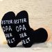 Mid-tube cotton socks sole letter non-slip adhesive socks creative casual sports floor socks_vogvips.com