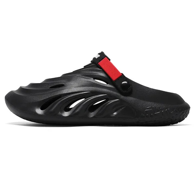 2024 Summer Sandals Indoor House Shoes White Beach Clogs Lightweight Waterproof Sports Flats Slipper For Men_vogvips.com