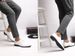 Men's Shoes Large Size Solid Color Elegant Men's Pointed Formal Wear Small White Leather Shoes Lace-up Single Shoes_vogvips.com