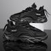 Summer New Breathable Mesh Fashion Versatile Thick Sole Little White Sports Casual Dad Shoes Men's_vogvips.com