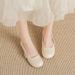 Soft Leather, Soft Sole 2026 Spring/autumn Mary Jane French-style Loafers, Traditional Style Shoes To Match Cheongsam_vogvips.com