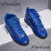 Men's Lace Up Casual Flat Fashion Designer Cow Leather Thick Soled Sports Summer New Outdoor Male High Top Shoes_vogvips.com