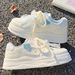 Women's White 2026 Spring/summer New Versatile Niche Cute Flat Sneakers Student Fashion Breathable Casual Shoes_vogvips.com