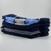 1/5 Pairs Men Diamond Pattern Business Mid Tube Anti Odor Sweat Absorbing Comfortable Breathable All Season Casual Socks_vogvips.com