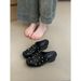 6CM Thick Sole Height-Increasing Retro Personality Studded Versatile Slip-On Mule Closed-Toe Slippers For Petite_vogvips.com