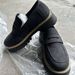 Women's Shoes Spring And Autumn Loafers Large Size Casual Frosted British Style Women's Shoes Shoes Thick Heels And Thick Soles Retro_vogvips.com