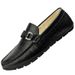 Doudou Shoes Men's Overshoes Lazy Shoes Casual Leather Shoes Large Size Men's Shoes_vogvips.com