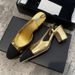 In-Stock Top-Of-The-Line 2025 Classic New-Style Sandals, S, Closed-Toe, Color-Blocked Square-Heeled High-Heeled_vogvips.com