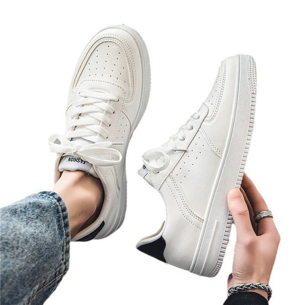 The New Model Of The "Little White Shoes" Men's Summer Breathable And Versatile Youth Casual Sports Sneakers For Students_vogvips.com