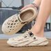 Fashion Men's Outdoor Sandals Slippers Beach Comfortable Clogs Soft Slides New Men Casual Shoes Garden Shoes Male Beach Slippers_vogvips.com