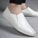Suitable For All Seasons New Shoes Leather Sole Soft Surface Summer Chinese Style Men's Casual Slip-On_vogvips.com