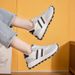 Sneakers Women's Thick Baseplate Shoes Women's Versatile Casual Student Velvet Running Shoes_vogvips.com