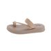 2026 New Trendy Cross-Border Toe-Slipper Women, Summer Fashionable Thick-Soled Flip-Flop Beach Sandals For Women_vogvips.com