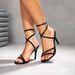 Women's Stiletto Heels, Fashionable Sexy European And American Style Minimalist Design High Heel Sandals_vogvips.com