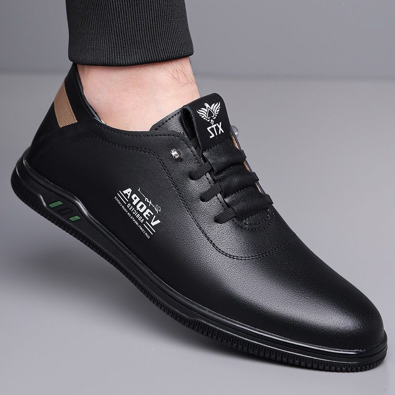 2026 Breathable Height-Increasing Men's Shoes Versatile Trendy Fashion Casual Slip-On Non-Slip Soft Sole For Middle-Aged_vogvips.com