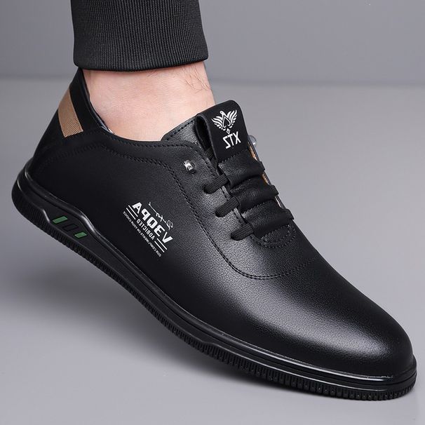 2026 Breathable Height-Increasing Men's Shoes Versatile Trendy Fashion Casual Slip-On Non-Slip Soft Sole For Middle-Aged_vogvips.com