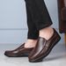 ct Suitable For All Seasons New Craftsmanship Genuine Leather Men's Versatile Breathable Casual Slip-On Driving Shoes 8823_vogvips.com