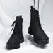 European Warm Series 2025 Martin For Men, Autumn And Winter, Men's Large Toe Thick Sole Height Increasing Zipper Motorcycle High Top Boots_vogvips.com