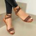 Summer New Large Size One-Strap Flat Casual Sandals For Women_vogvips.com