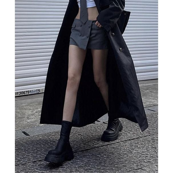 Winter Slim For Women 2025 Spring And Autumn New Square Toe Ruched Thick Sole Long Versatile Slimming Stretch Boots_vogvips.com